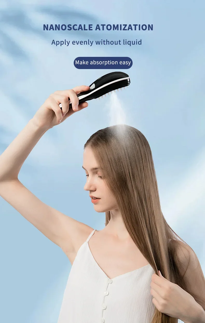 Oplexia™ Dual LED Red & Blue Light Therapy Hair Comb - Image 7