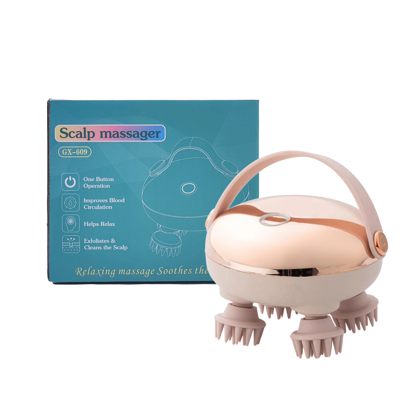 Oplexia™ Waterproof 3D Electric Scalp Massager - Image 7