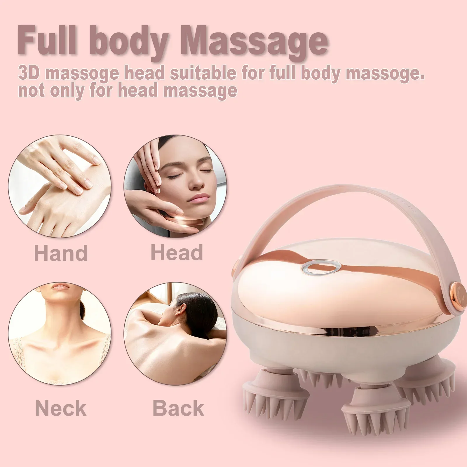 Oplexia™ Waterproof 3D Electric Scalp Massager - Image 3